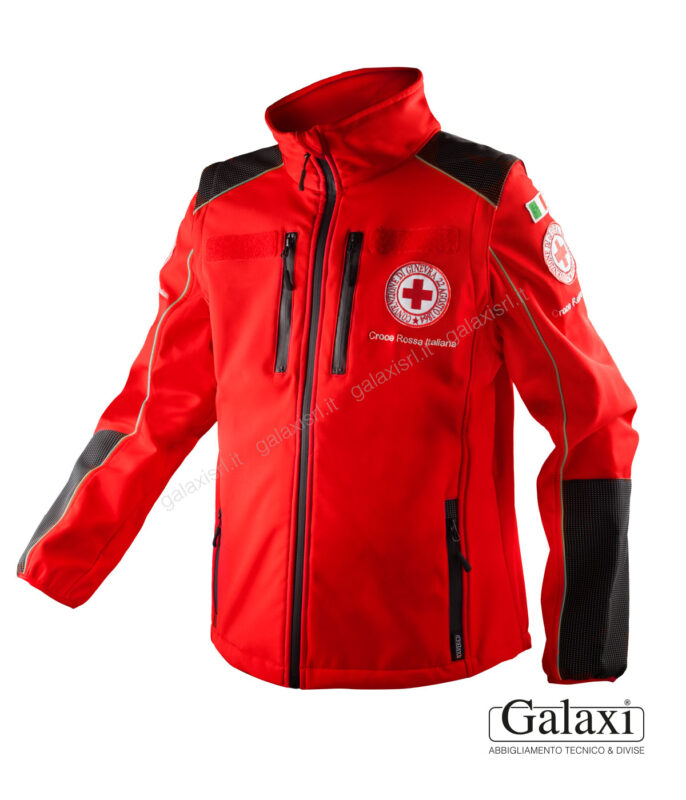 Giubbotto Windstopper ricamo CRI