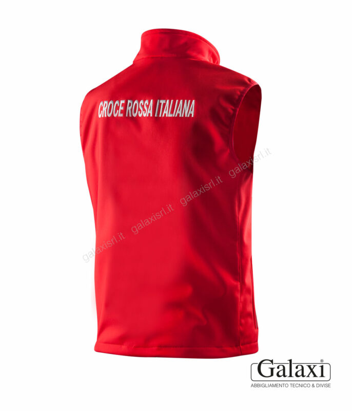 Gilet uniforme CRI come imbottitura giubbotto operatore